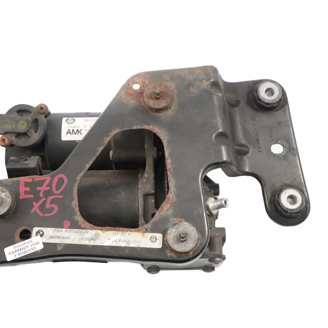 Dispositif D'Alimentation Air Pneumatique Compresseur pour BMW X5 E70 à propos du numéro de pièce 6775479 BMW X5 E70 Dispositif D'Alimentation Air Pneumatique Compresseur - SKU 6775479 - Numéro de pièce 6775479