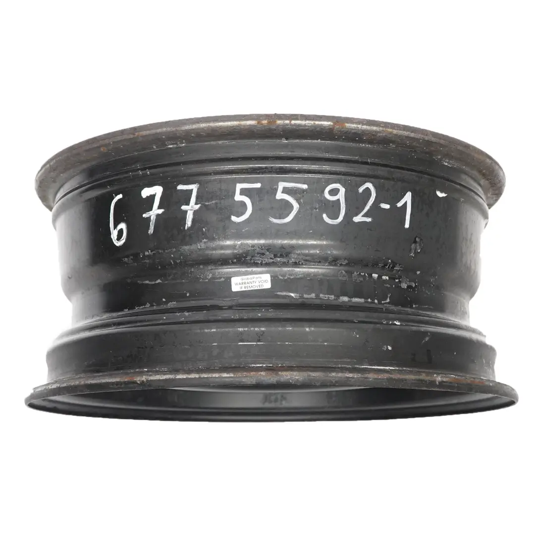 BMW Serie 3 E90 E91 E92 E93 Cerchio in acciaio nero 16" 7J ET:34 - SKU 6775592-1 - Numero di parte 6775592
