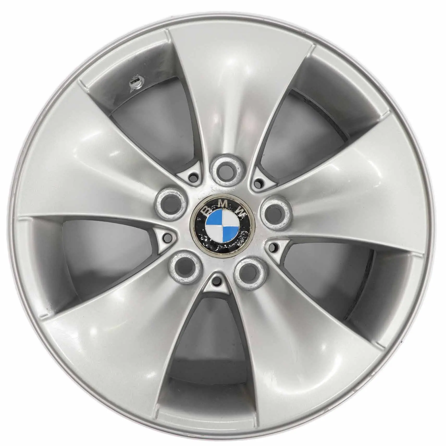 BMW E90 E91 Cerchio in lega argento 16" 7J ET:34 M Spider Raggi 155 6775594