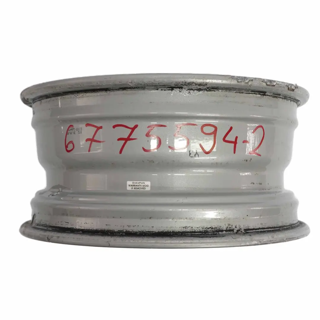 Cerchio in lega argento 16" 7J ET:34 M Spider Raggi 155 per BMW E90 E91 con numero di parte 6775594 BMW E90 E91 Cerchio in lega argento 16" 7J ET:34 M Spider Raggi 155 - SKU 6775594-2 - Numero di parte 6775594