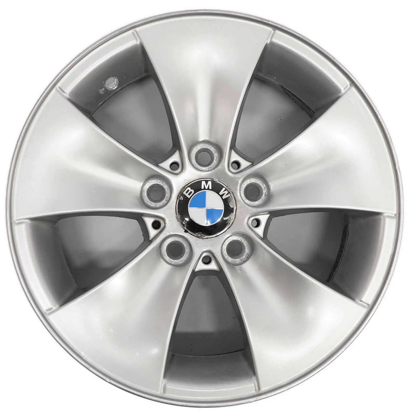 BMW E90 E91 Cerchio in lega argento 16" 7J ET:34 M Spider Raggi 155 6775594