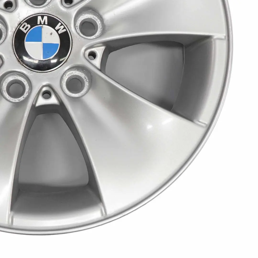 BMW E90 E91 Silver Alloy Wheel Rim 16" 7J ET:34 M Spider Spoke 155 - SKU 6775594-3 - Part number 6775594