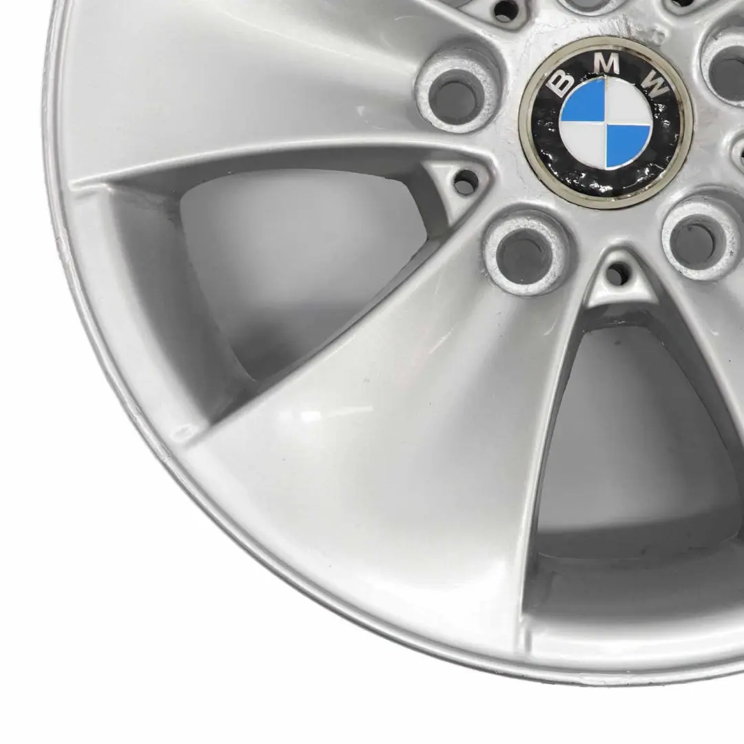 Alloy Wheel Rim 16" 7J ET:34 M Spider Spoke 155 to BMW E90 E91 Silver with Part number 6775594 BMW E90 E91 Silver Alloy Wheel Rim 16" 7J ET:34 M Spider Spoke 155 - SKU 6775594-4 - Part number 6775594