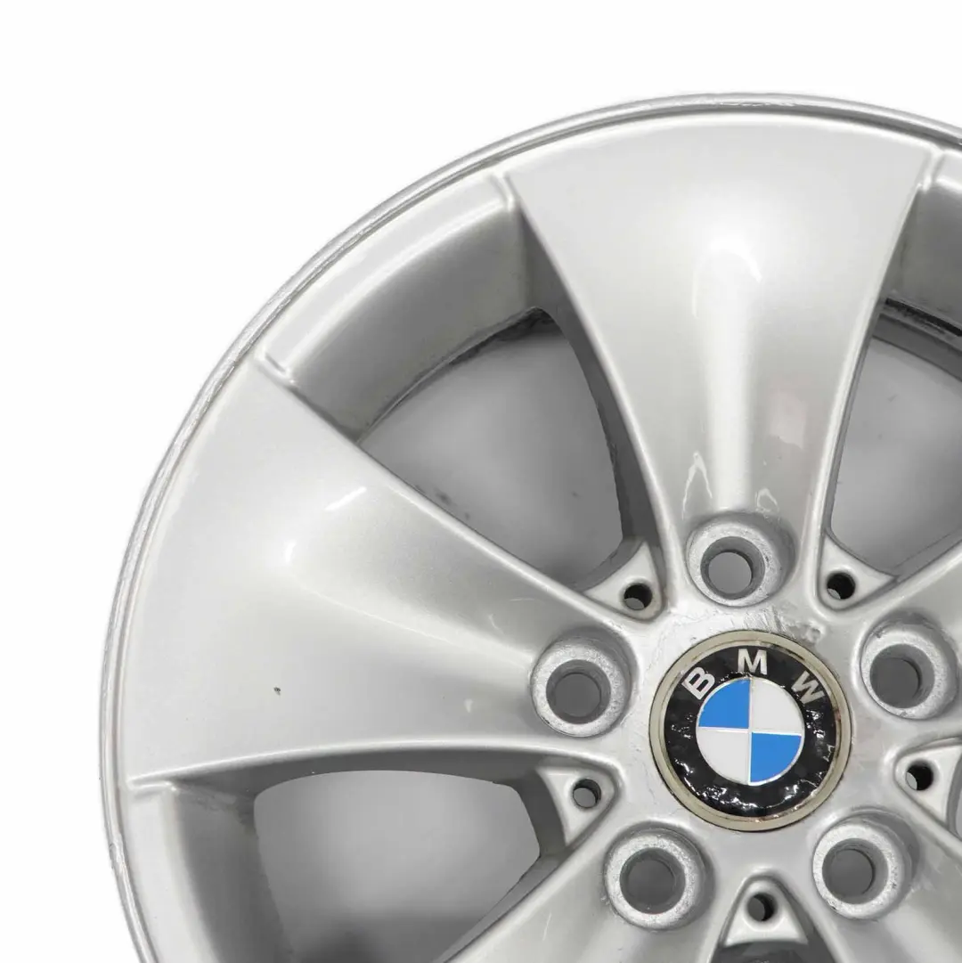 Alloy Wheel Rim 16" 7J ET:34 M Spider Spoke 155 to BMW E90 E91 Silver with Part number 6775594 BMW E90 E91 Silver Alloy Wheel Rim 16" 7J ET:34 M Spider Spoke 155 - SKU 6775594-4 - Part number 6775594