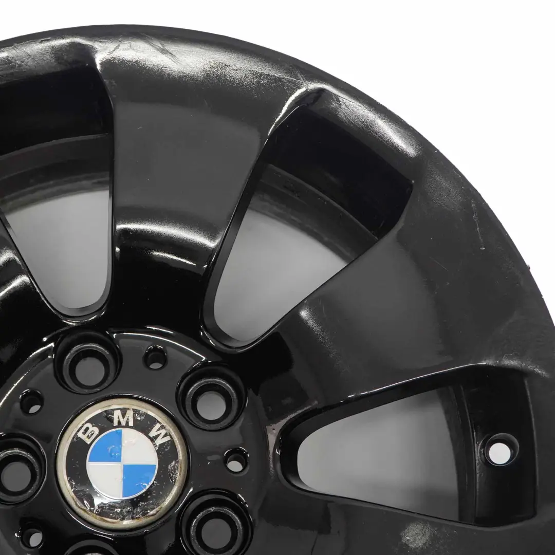 BMW E90 E91 E92 Black Wheel Alloy Rim Spider Spoke 158 17" 8J ET:34 - SKU 6775596-5 - Part number 6775596