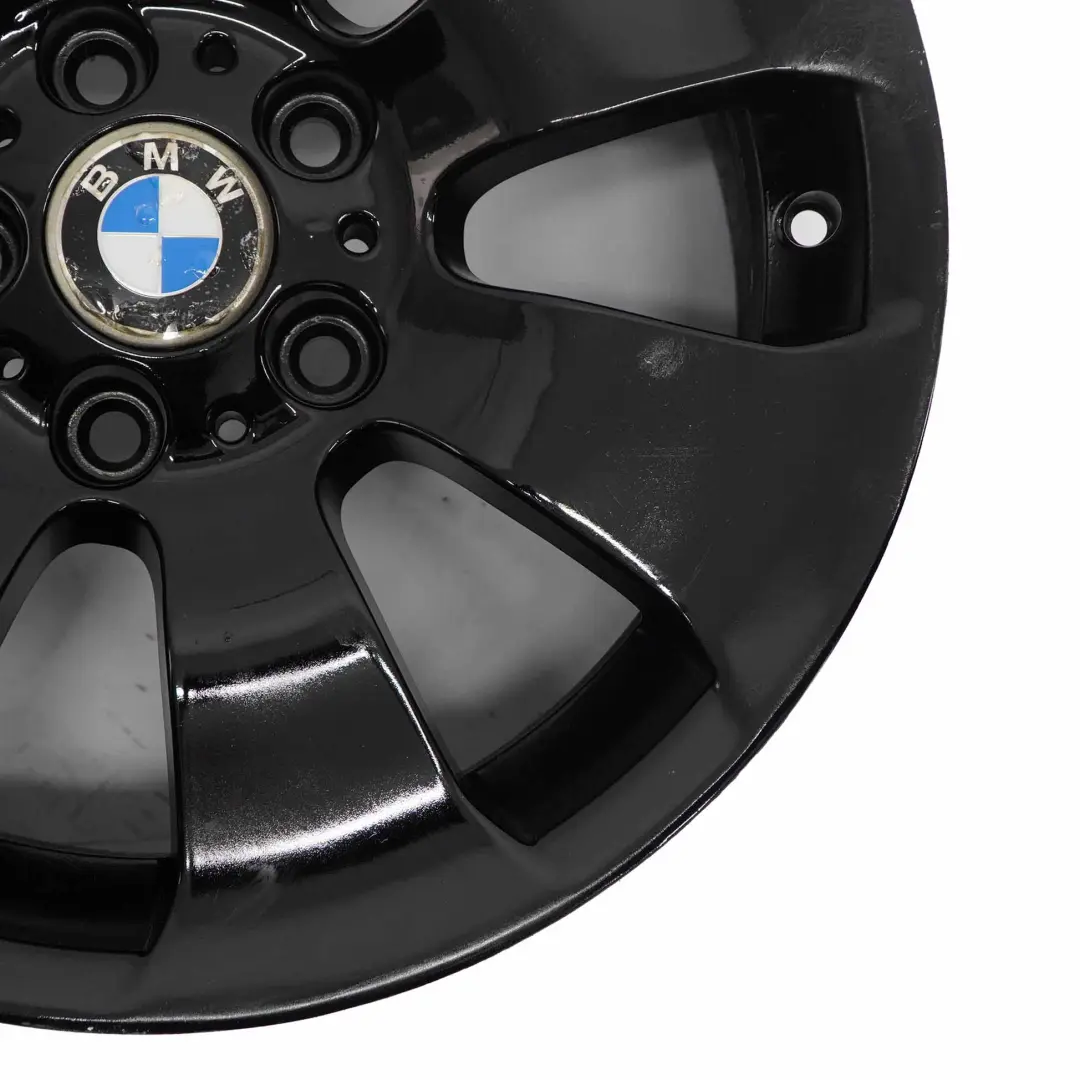 BMW E90 E91 E92 Black Wheel Alloy Rim Spider Spoke 158 17" 8J ET:34 - SKU 6775596-5 - Part number 6775596