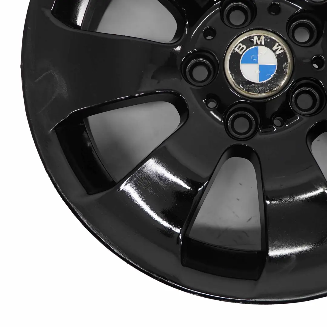 BMW E90 E91 E92 Black Wheel Alloy Rim Spider Spoke 158 17" 8J ET:34 - SKU 6775596-5 - Part number 6775596