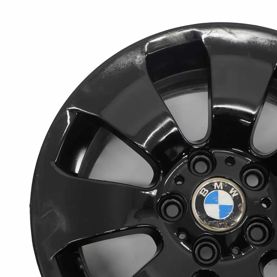 BMW E90 E91 E92 Black Wheel Alloy Rim Spider Spoke 158 17" 8J ET:34 - SKU 6775596-5 - Part number 6775596