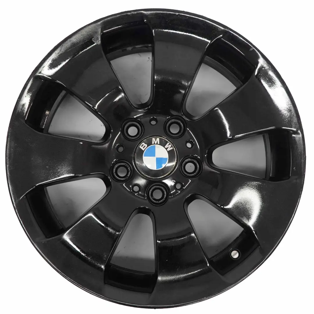 BMW E90 E91 E92 Black Wheel Alloy Rim Spider Spoke 158 17" 8J ET:34 - SKU 6775596-6 - Part number 6775596