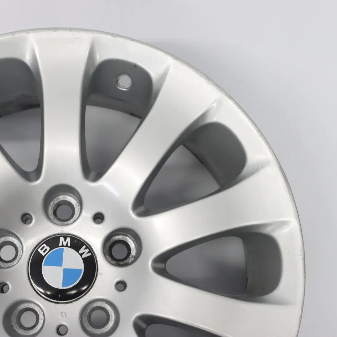Alloy Rim 17" ET:34 8J Spider Spoke 159 to BMW E90 E91 Silver Wheel with Part number 6775597 BMW E90 E91 Silver Wheel Alloy Rim 17" ET:34 8J Spider Spoke 159 - SKU 6775597-4 - Part number 6775597