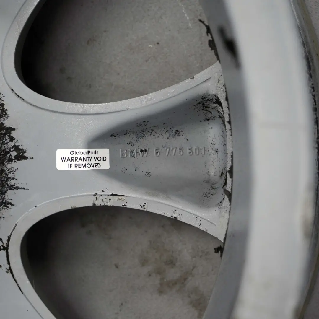 Front Wheel Alloy Rim 18" Ellipsoid Styling 162 8J ET:34 to BMW 3 Series 2 E90 E91 with Part number 6775601 BMW 3 Series 2 E90 E91 Front Wheel Alloy Rim 18" Ellipsoid Styling 162 8J ET:34 - SKU 6775601-2 - Part number 6775601