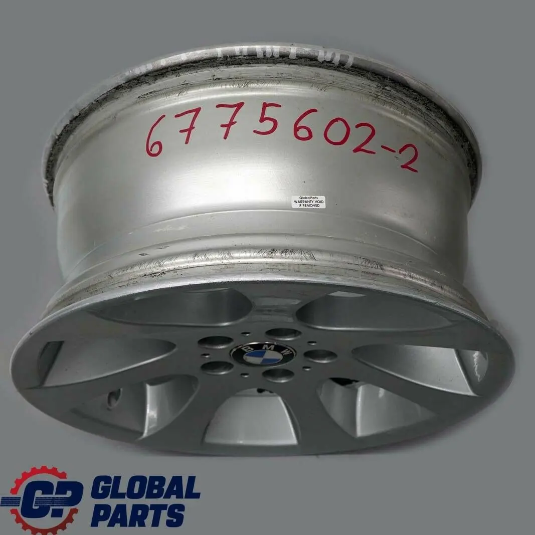 Hinten Alu Felge Alufelge 18" Ellipsoid Styling 162 8,5J ET:37 für BMW 3 er E90 E91 mit Teilenummer 6775602 BMW 3 er E90 E91 Hinten Alu Felge Alufelge 18" Ellipsoid Styling 162 8,5J ET:37 - SKU 6775602-2 - Teilenummer 6775602