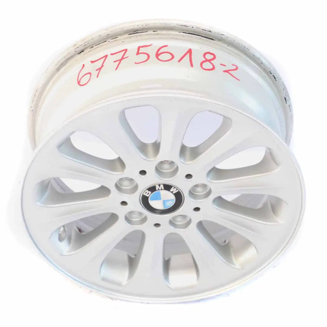 BMW Serie 1 E81 E82 E87 E88 Cerchio ruota lega 16" Spider Spoke 139 6,5J - SKU 6775618-2 - Numero di parte 6775618