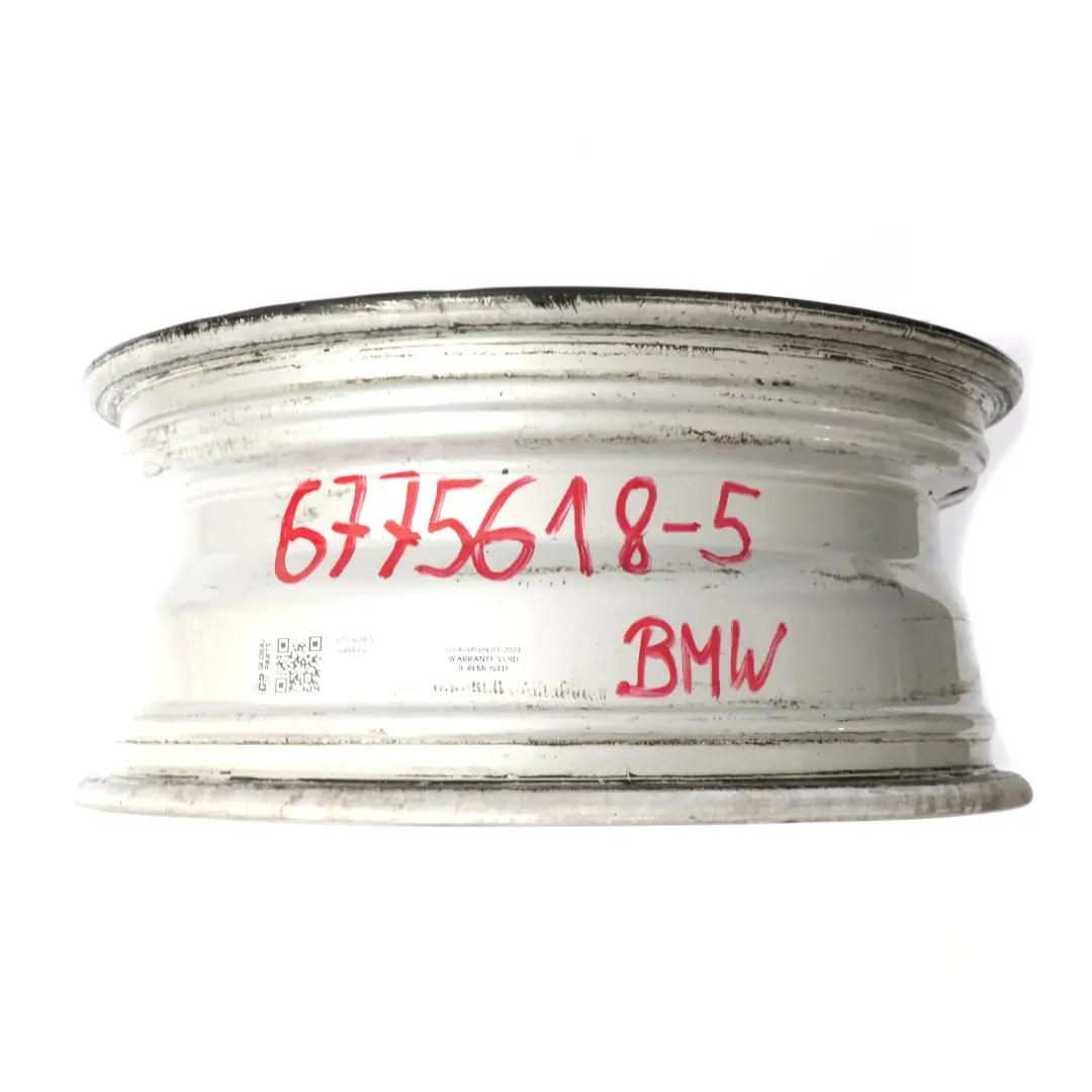 BMW E81 E82 E87 E88 Cerchio in lega nera 16" Spider Spoke 139 6,5J - SKU 6775618-5 - Numero di parte 6775618