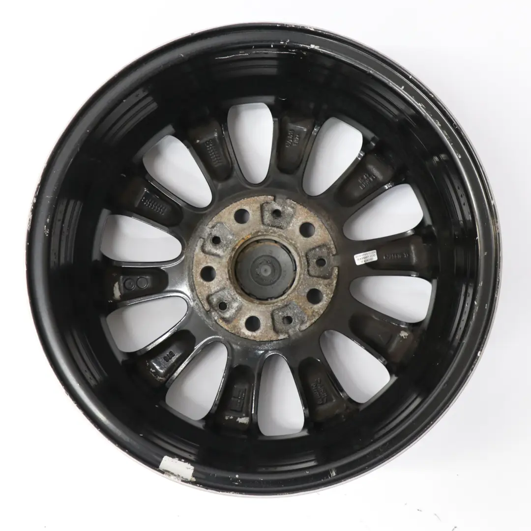 BMW E81 E82 E87 E88 Cerchio in lega nera 16" Spider Spoke 139 6,5J - SKU 6775618-5 - Numero di parte 6775618