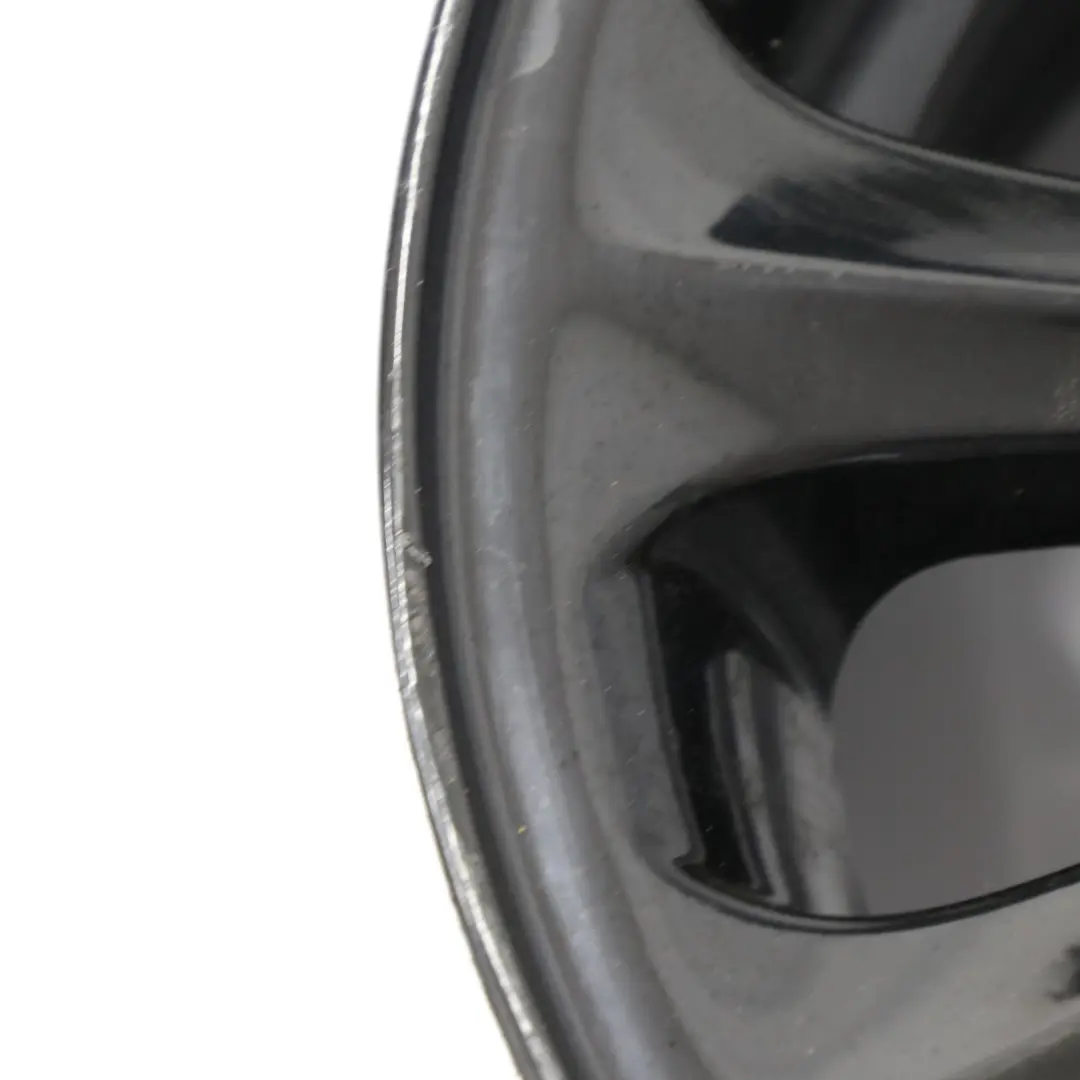 BMW E81 E82 E87 E88 Jante alliage noire 16" Spider Spoke 139 6,5J - SKU 6775618-5 - Numéro de pièce 6775618