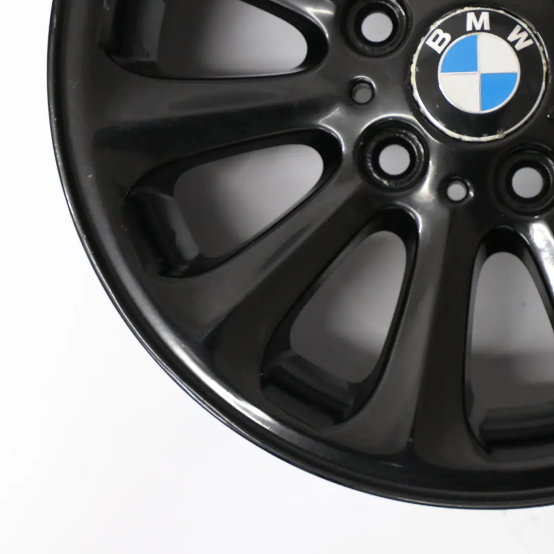 BMW E81 E82 E87 E88 Cerchio in lega nera 16" Spider Spoke 139 6,5J - SKU 6775618-6 - Numero di parte 6775618