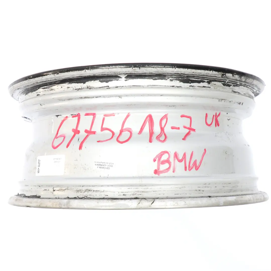 Alloy Wheel Rim 16" Spider Spoke 139 6,5J to BMW E81 E82 E87 E88 Black with Part number 6775618 BMW E81 E82 E87 E88 Black Alloy Wheel Rim 16" Spider Spoke 139 6,5J - SKU 6775618-7 - Part number 6775618