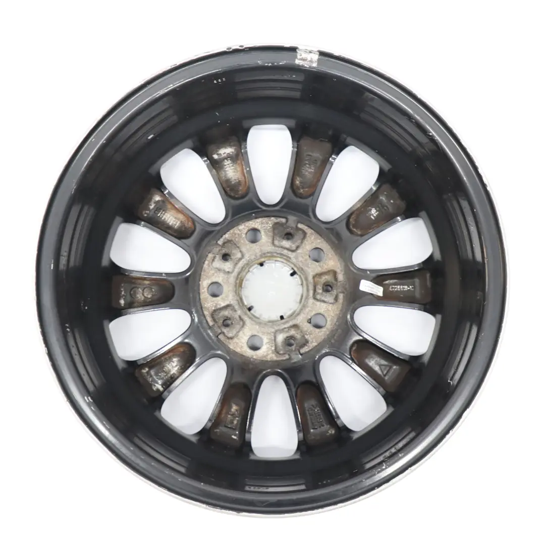 Alloy Wheel Rim 16" Spider Spoke 139 6,5J to BMW E81 E82 E87 E88 Black with Part number 6775618 BMW E81 E82 E87 E88 Black Alloy Wheel Rim 16" Spider Spoke 139 6,5J - SKU 6775618-7 - Part number 6775618