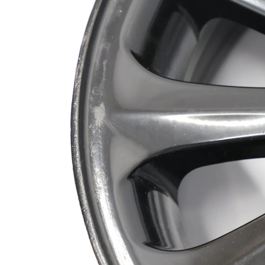 Alloy Wheel Rim 16" Spider Spoke 139 6,5J to BMW E81 E82 E87 E88 Black with Part number 6775618 BMW E81 E82 E87 E88 Black Alloy Wheel Rim 16" Spider Spoke 139 6,5J - SKU 6775618-7 - Part number 6775618