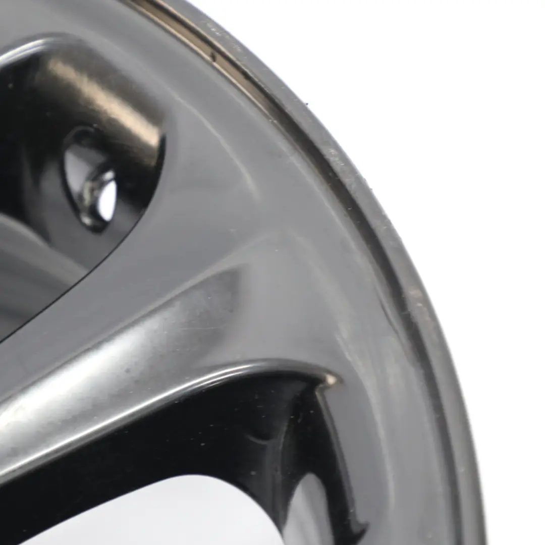 Alloy Wheel Rim 16" Spider Spoke 139 6,5J to BMW E81 E82 E87 E88 Black with Part number 6775618 BMW E81 E82 E87 E88 Black Alloy Wheel Rim 16" Spider Spoke 139 6,5J - SKU 6775618-7 - Part number 6775618