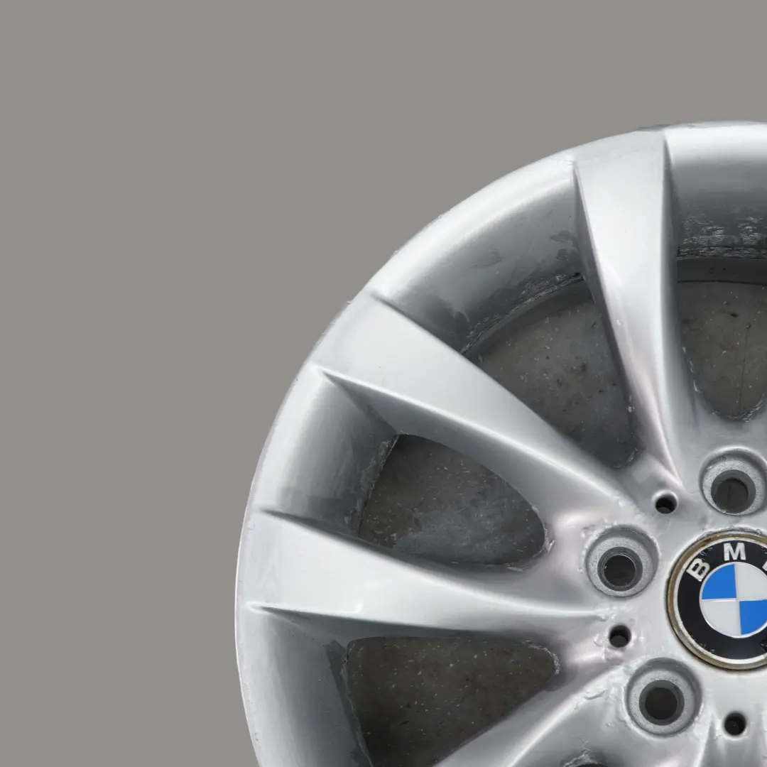 BMW E87 LCI Silver Light Cerchio In Lega 18" M V-Spoke 217 7,5J Et:49 - SKU 6775634-1 - Numero di parte 6775634