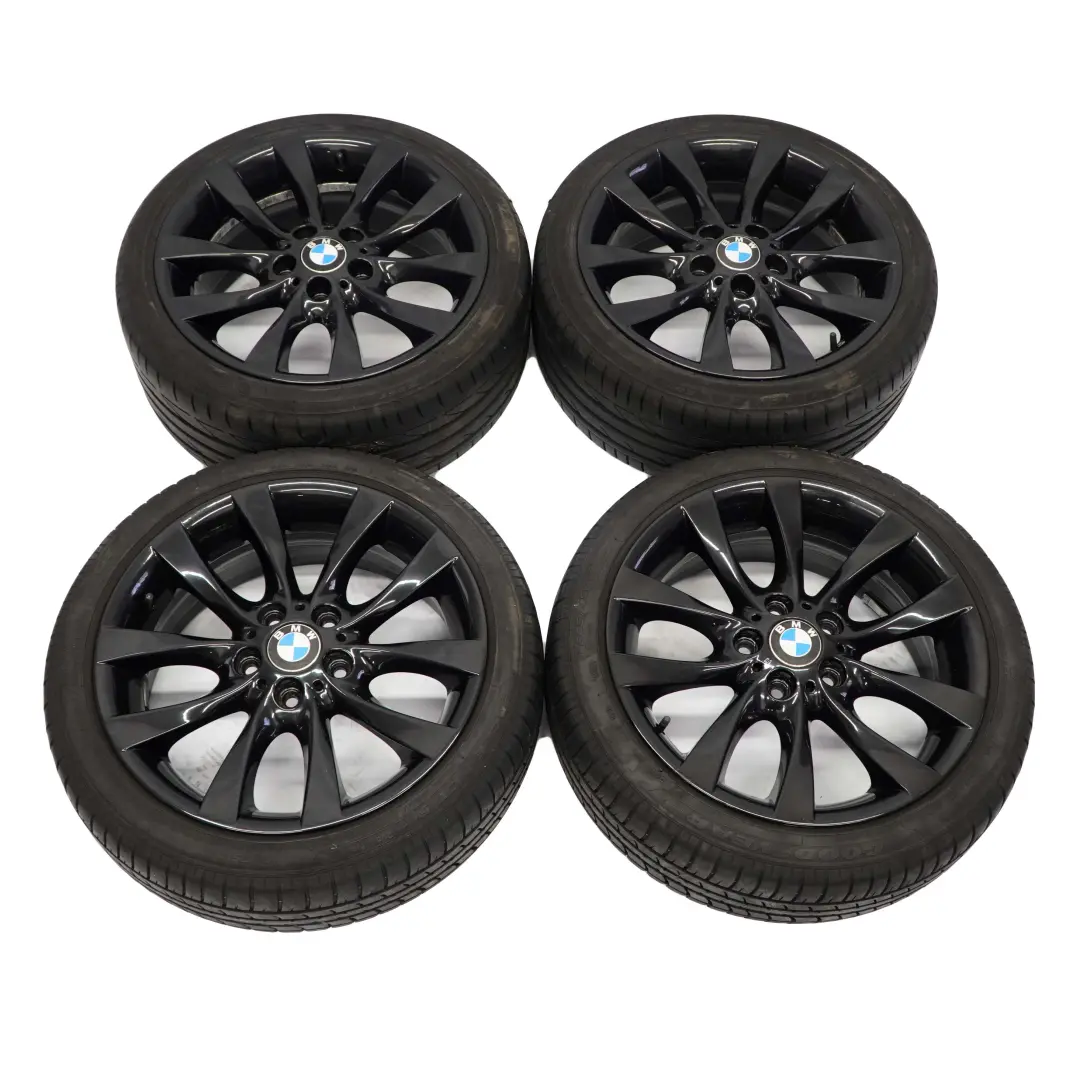 Komplettes 4x Alu Felge Alufelgen Reifen 18" V-Speiche 217 für BMW E81 E82 E87 mit Teilenummer 6775634/6779380 BMW E81 E82 E87 Komplettes 4x Alu Felge Alufelgen Reifen 18" V-Speiche 217 - SKU 6775634-6779380 - Teilenummer 6775634/6779380