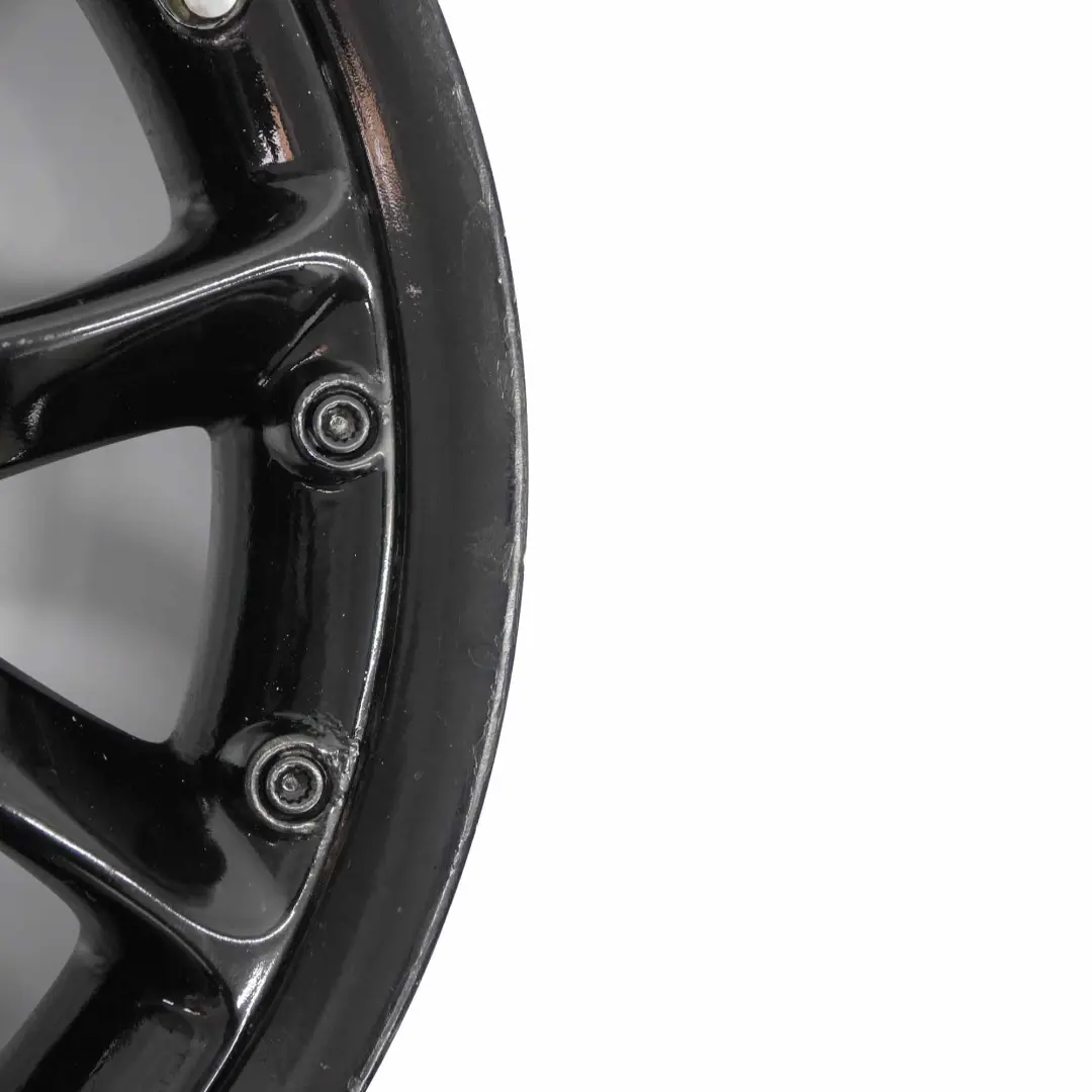 Mini Cooper R50 R55 R56 Black Wheel Alloy Rim 17" 7J ET:48 Web Cross Spoke 98 - SKU 6775686-5 - Part number 6775686