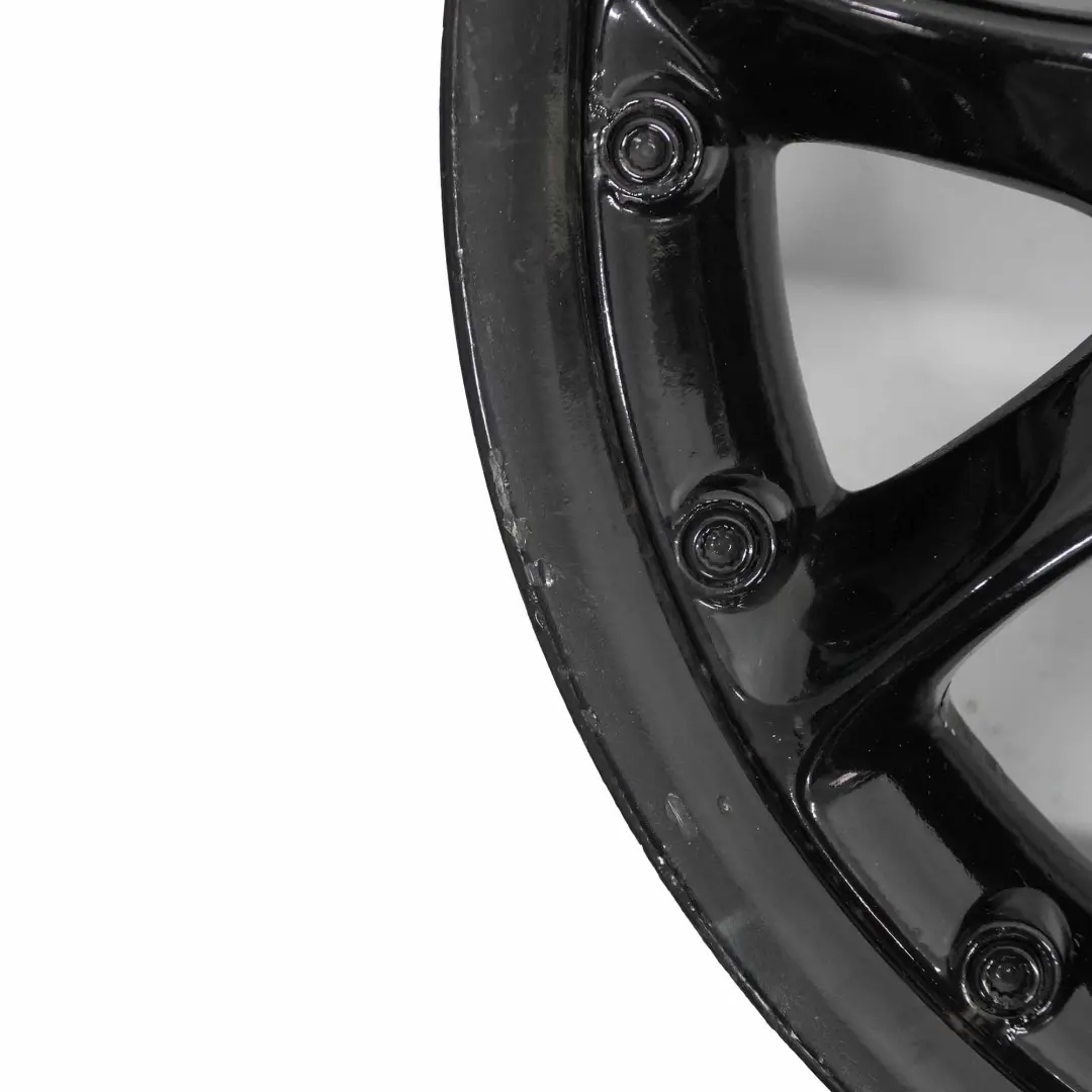 Mini Cooper R50 R53 R55 R56 Nero Cerchione 7J ET: 48 17" Web Raggio Composite - SKU 6775686-5 - Numero di parte 6775686