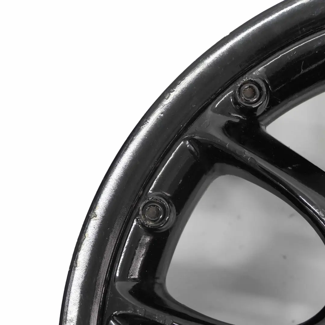 Mini Cooper R50 R53 R55 R56 Nero Cerchione 7J ET: 48 17" Web Raggio Composite - SKU 6775686-5 - Numero di parte 6775686
