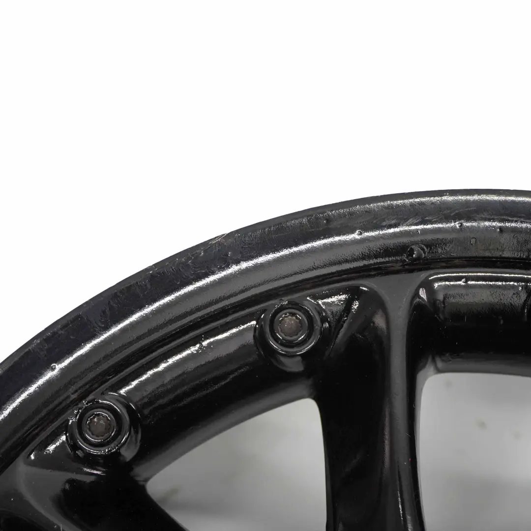 Mini Cooper R50 R53 R55 R56 Schwarz Felge 7J ET:48 17" Web Spoke Composite 98 - SKU 6775686-6 - Teilenummer 6775686