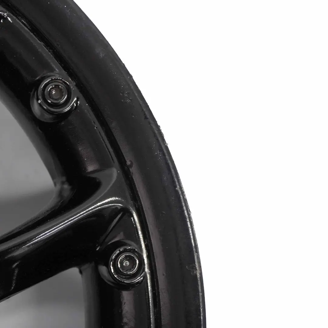 Mini Cooper R50 R53 R55 R56 Schwarz Felge 7J ET:48 17" Web Spoke Composite 98 - SKU 6775686-6 - Teilenummer 6775686