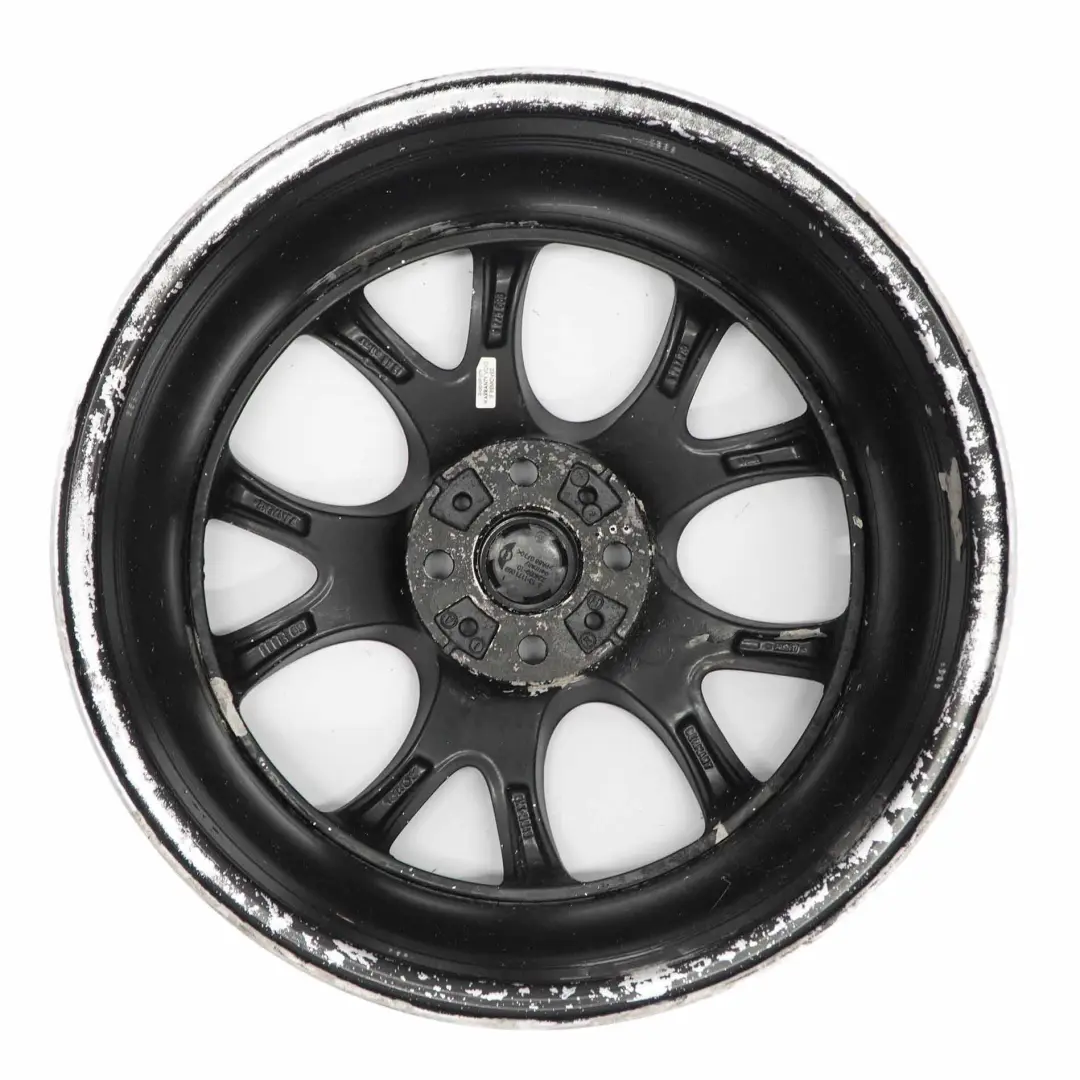 Mini Cooper R50 R53 R55 R56 Nero Cerchione 7J ET: 48 17" Web Raggio Composite - SKU 6775686-6 - Numero di parte 6775686