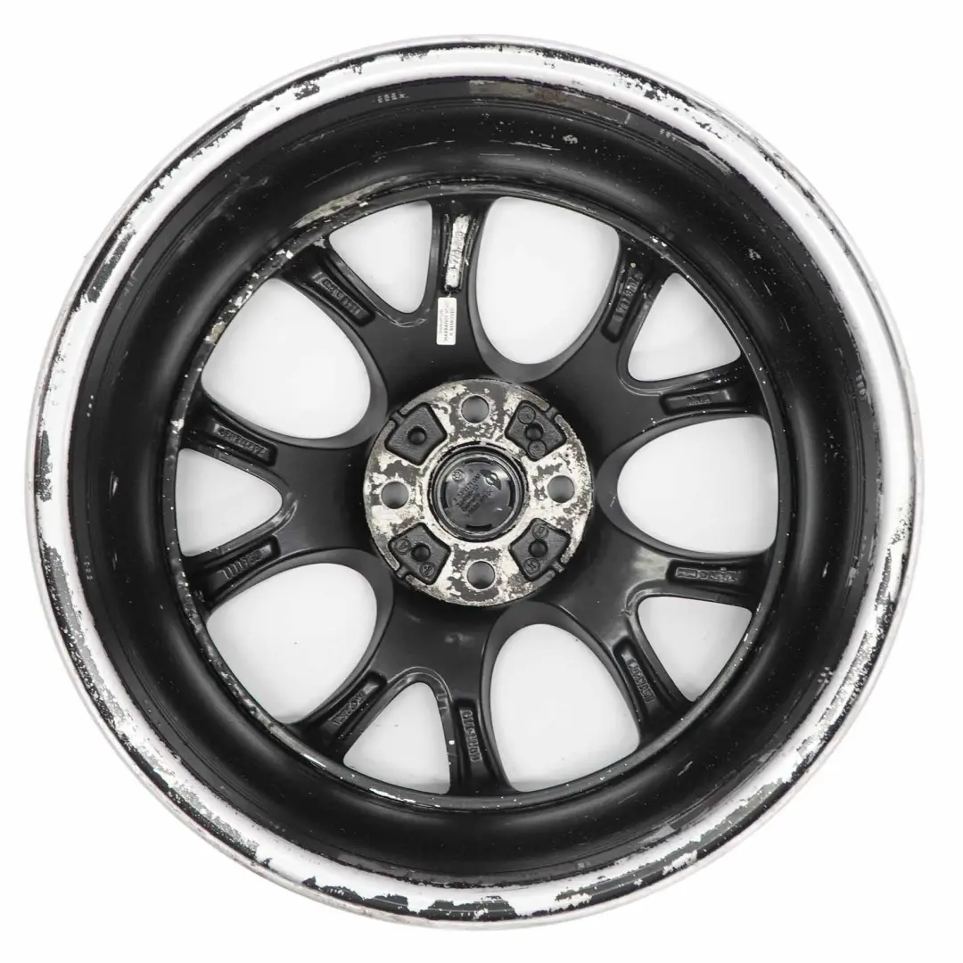 Rim Mini Cooper R50 R56 Black Alloy 17" 7J ET:48 Web Cross Spoke 98 to Wheel with Part number 6775686 Wheel Rim Mini Cooper R50 R56 Black Alloy 17" 7J ET:48 Web Cross Spoke 98 - SKU 6775686-7 - Part number 6775686