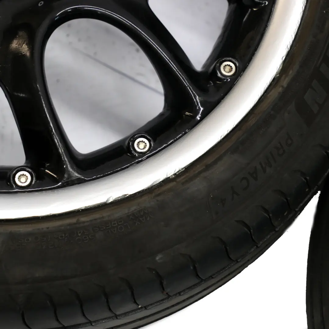 Mini R50 R56 Set Complete 4x Wheel Alloy Rim Tyres 17" 7J Web Cross Spoke 98 - SKU 6775686-SET - Part number 6775686