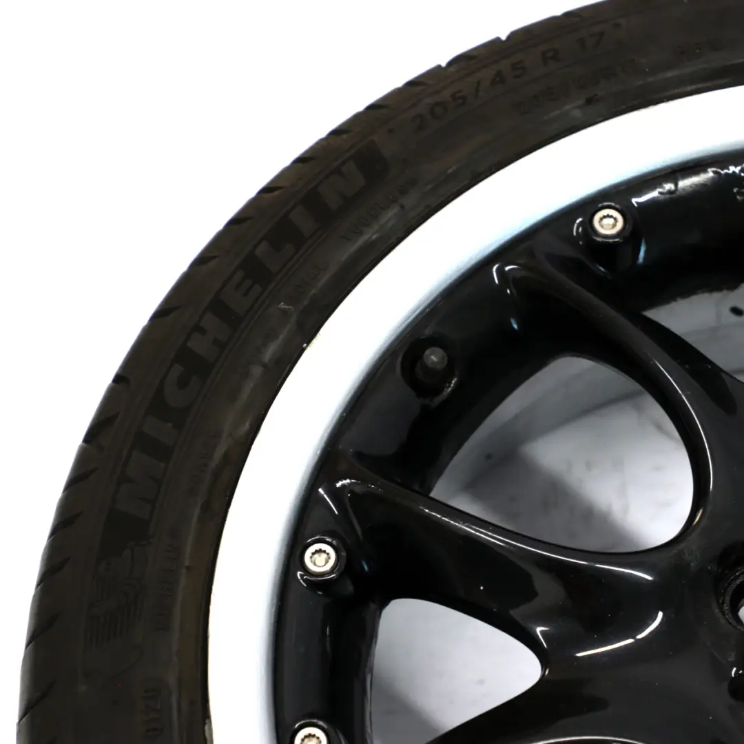 Mini R50 R53 R56 Set 4x Rad Alu Felgen Alufelgen mit Reifen 17" 7J Web Spoke 98 - SKU 6775686-SET - Teilenummer 6775686