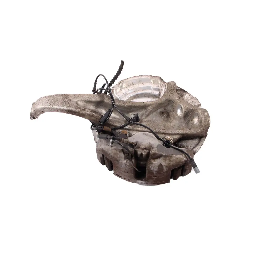 BMW X5 E70 X6 E71 F01 F07 Front Wheel Hub Suspension Carrier Brake Disc Left N/S - SKU 6775767 - Part number 6869870