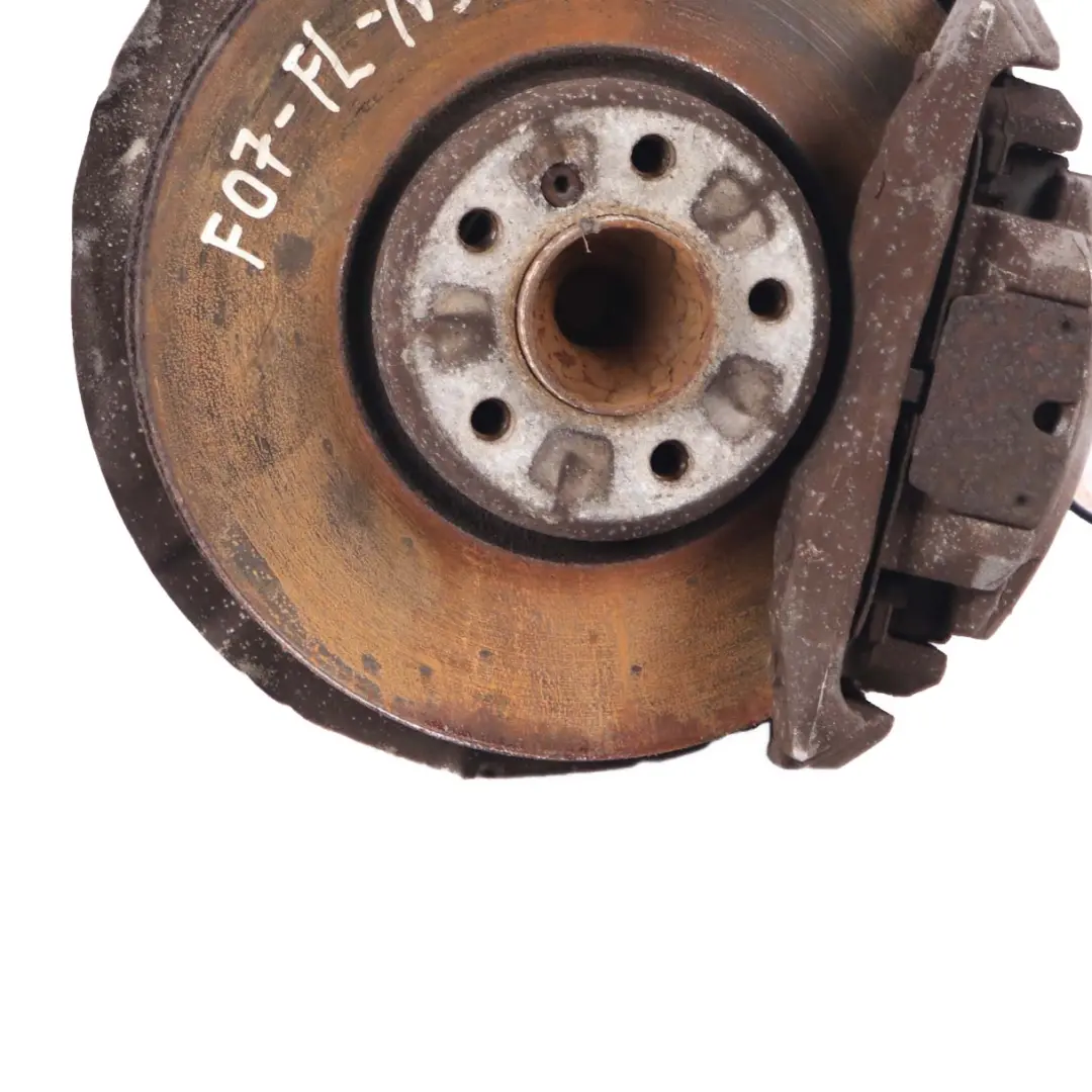 Front Left N/S Wheel Hub Suspension Carrier Brake Disc to BMW F01 F07 with Part number 6869870 BMW F01 F07 Front Left N/S Wheel Hub Suspension Carrier Brake Disc - SKU 6775767 - Part number 6869870