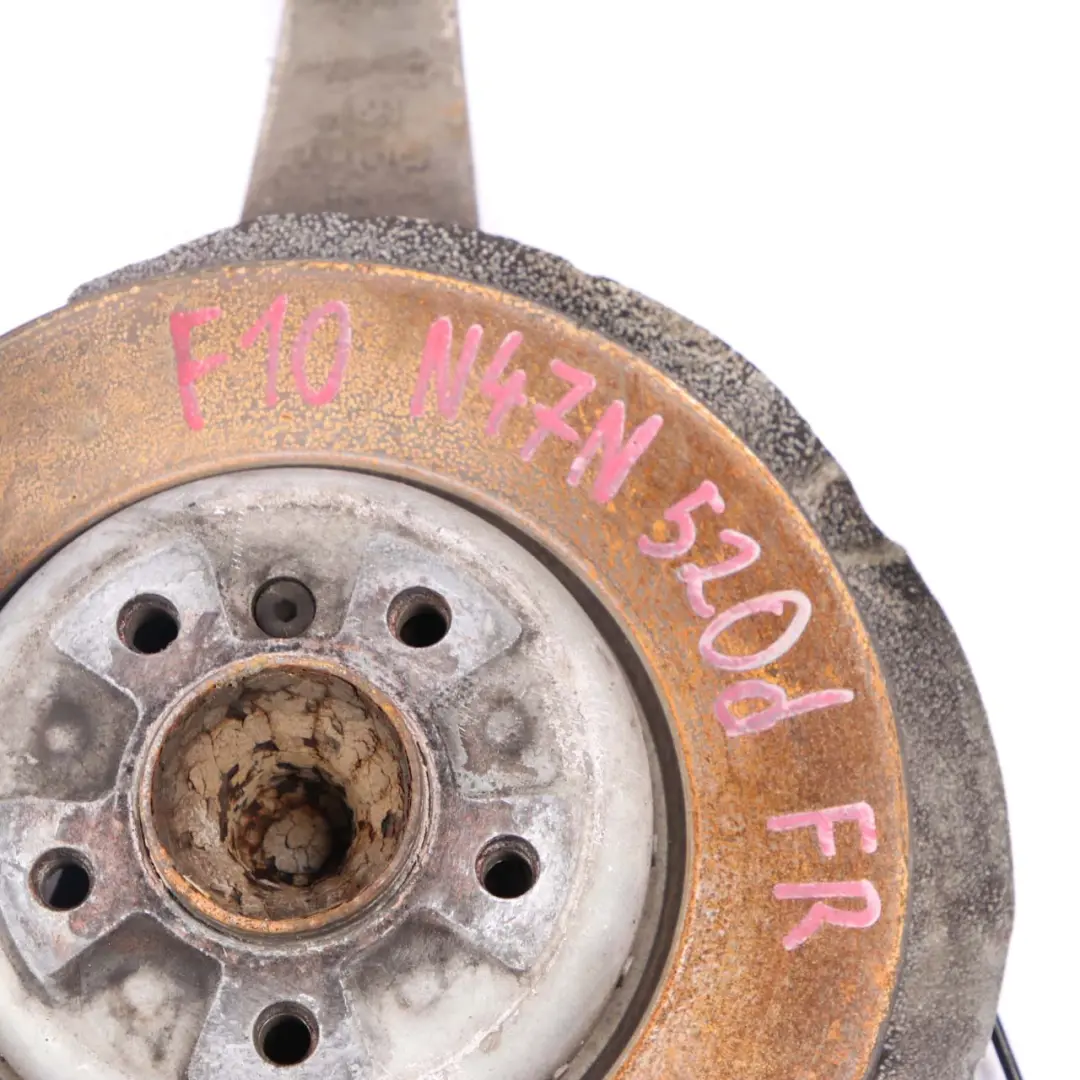 N47N Front Right O/S Axle Suspension Wheel Carrier Hub Brake to BMW F10 F11 520d with Part number 6775770 BMW F10 F11 520d N47N Front Right O/S Axle Suspension Wheel Carrier Hub Brake - SKU 6775770-3 - Part number 6775770