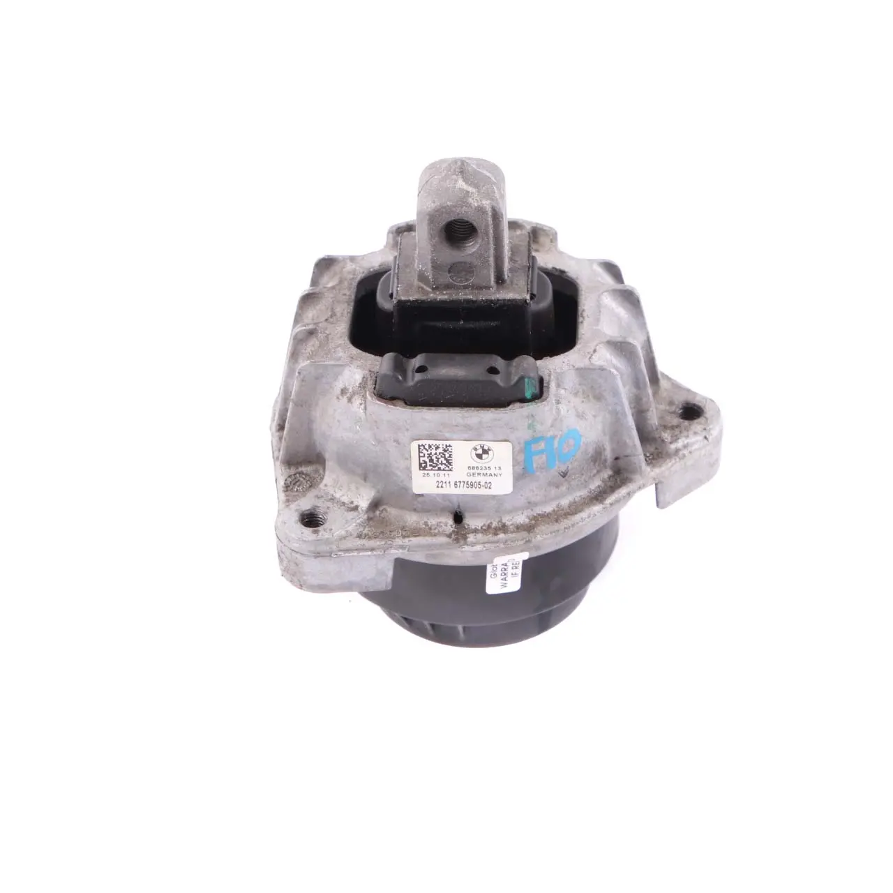 BMW F01 F07 F10 550i 750i N63 Supporto Motore Sospensione Sinistra 6775905