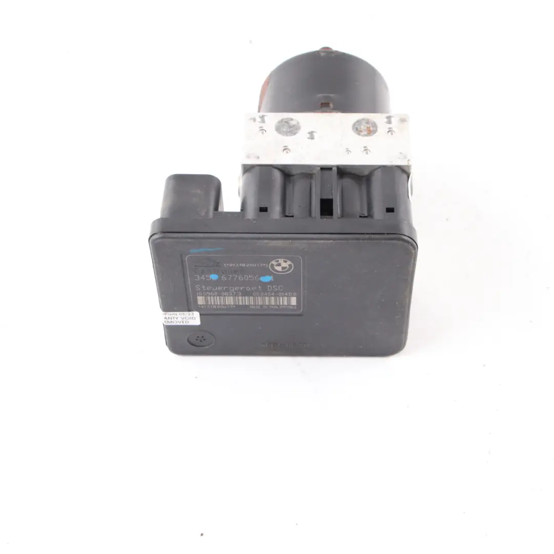 BMW E87 E90 E91 Pompa Hamulcowa ABS DSC Moduł ECU 6776056 - SKU 6776055-1 - Numer Części 6776055