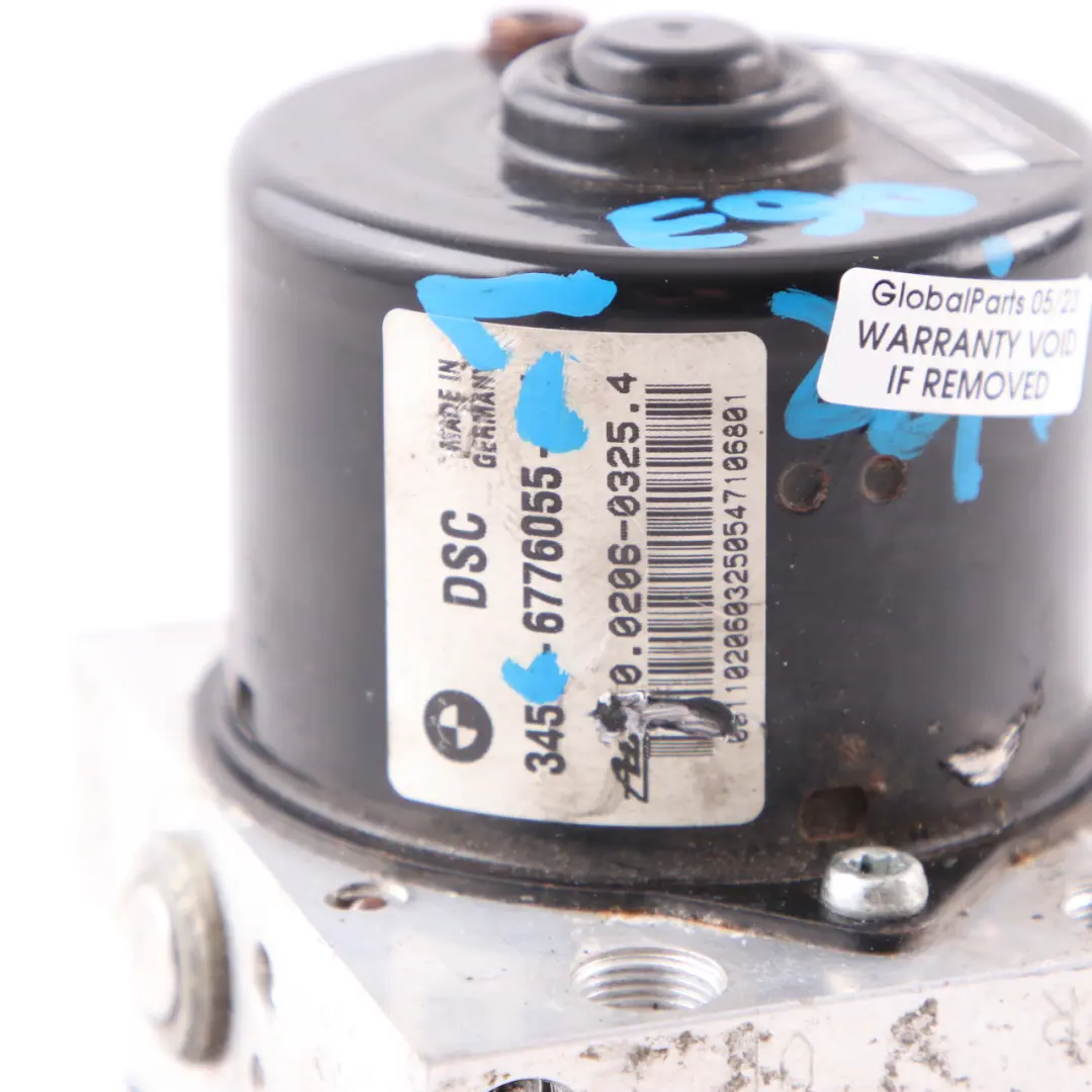 BMW E87 E90 E91 Pompa Hamulcowa ABS DSC Moduł ECU 6776056 - SKU 6776055-1 - Numer Części 6776055