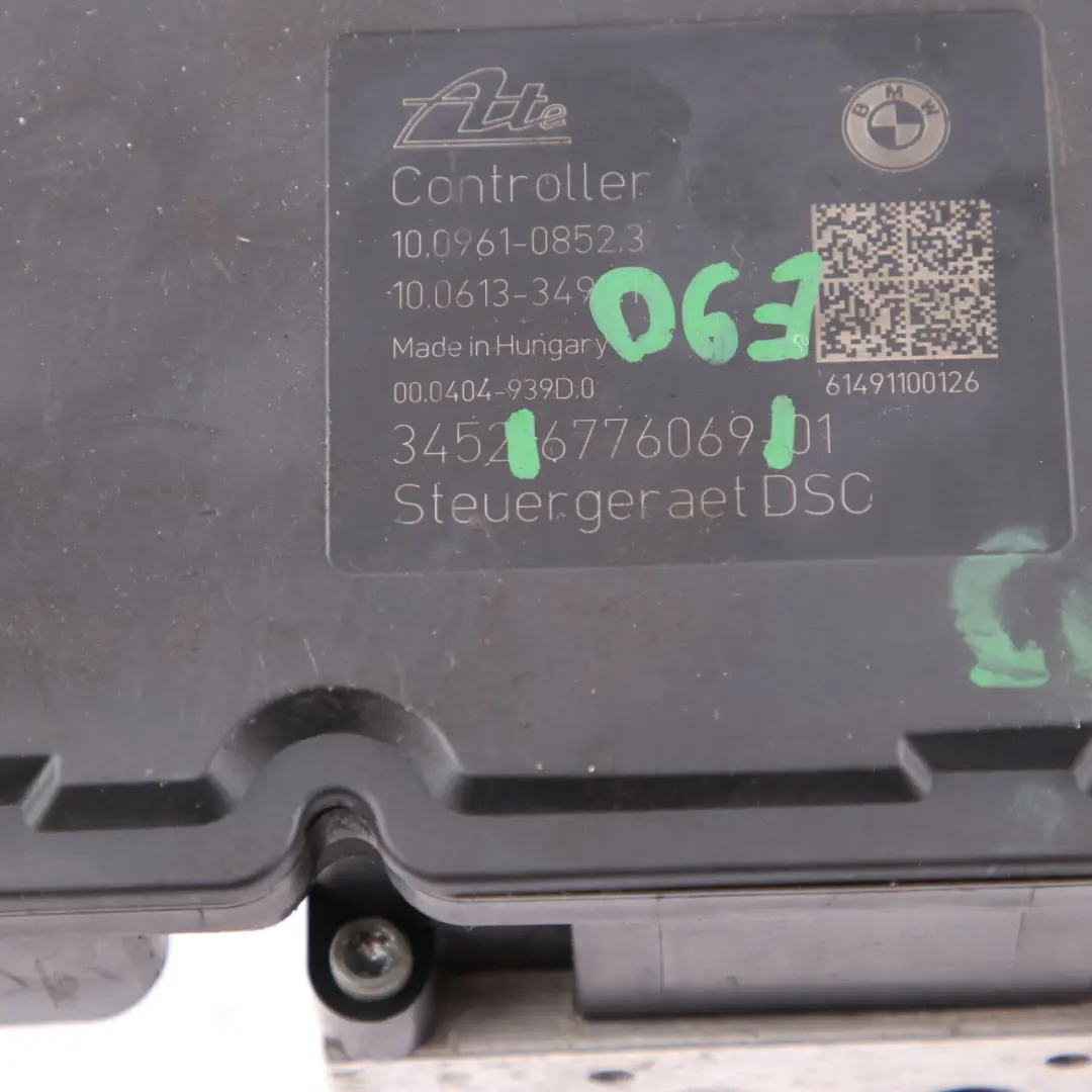 BMW E90 E91 E92 DSC Bremspumpe ABS Hydro-Bremsanlage 6778238 - SKU 6776069 - Teilenummer 6776069