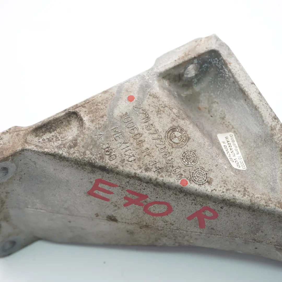 4.8i N62N Motor halterung rechts Halterung 6772688 für BMW X5 E70 mit Teilenummer 6776136 BMW X5 E70 4.8i N62N Motor halterung rechts Halterung 6772688 - SKU 6776136 - Teilenummer 6776136