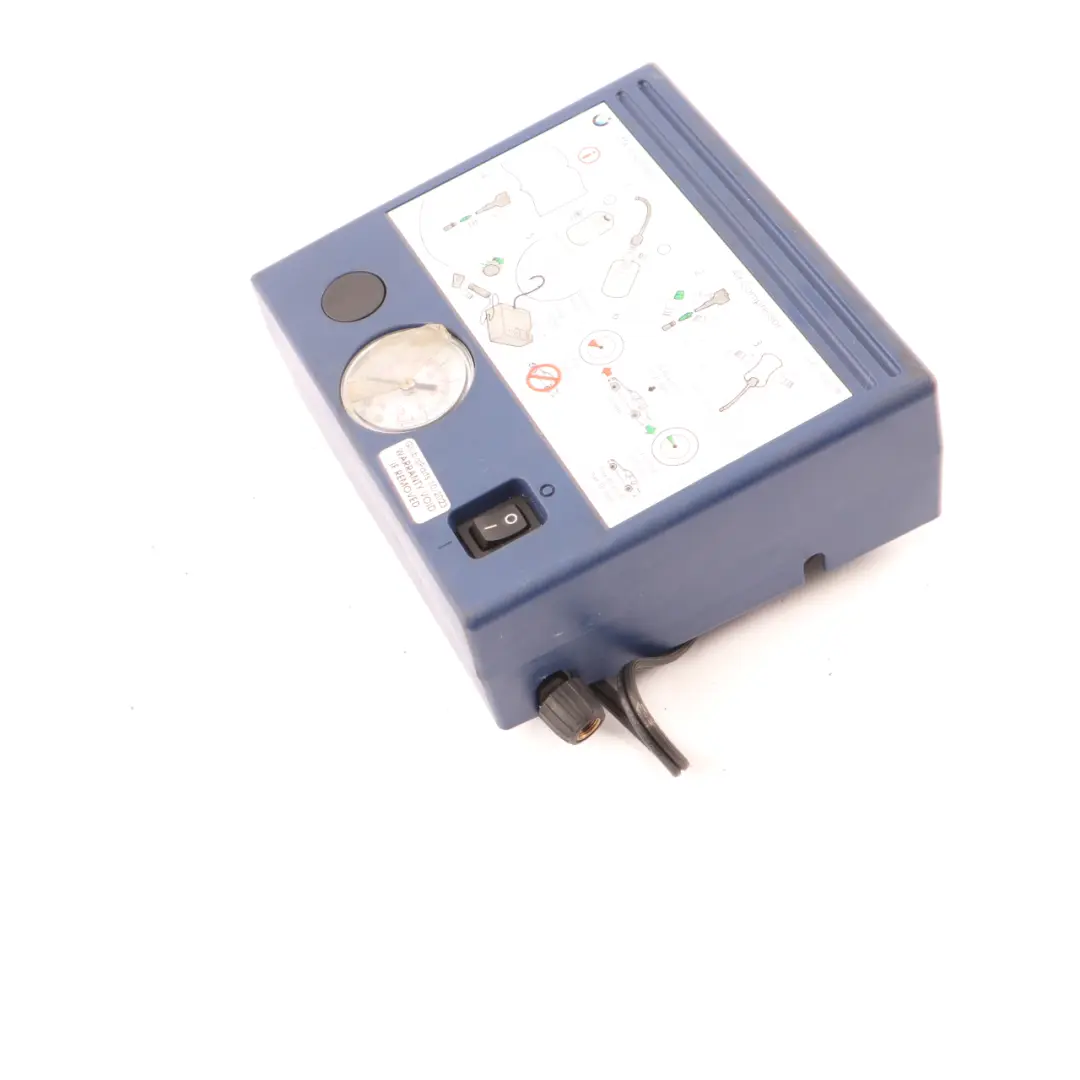 Tyre Inflation Air Compressor Pump to BMW F20 E81 E87 E60 E90 F10 X1 E84 with Part number 6777047 BMW F20 E81 E87 E60 E90 F10 X1 E84 Tyre Inflation Air Compressor Pump - SKU 6777047 - Part number 6777047