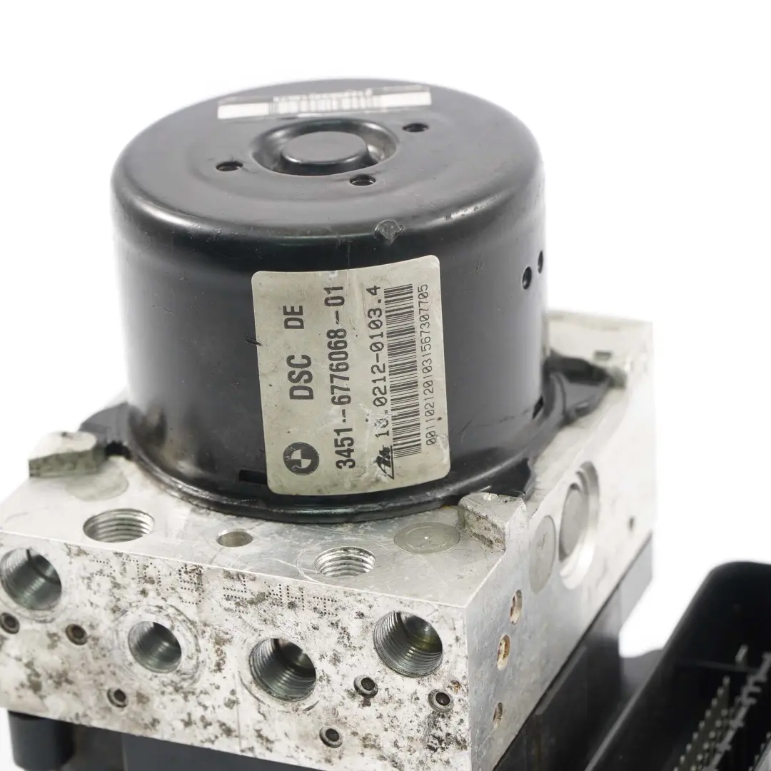 BMW E90 E91 E92 Unidad de frenado hidráulico ABS E81 E87 Bomba freno DSC - SKU 6777162-3 - Número de pieza 6777162