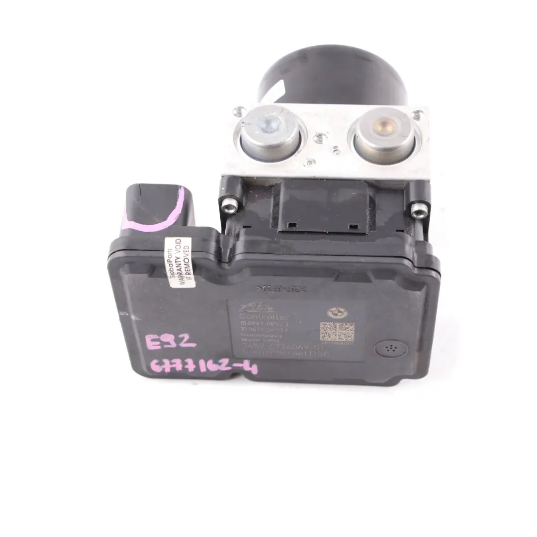 ABS DSC Bremspumpe Hydro-Bremsanlage E81 E87 6776068 6776069 für BMW E90 E91 E92 mit Teilenummer 6777162 BMW E90 E91 E92 ABS DSC Bremspumpe Hydro-Bremsanlage E81 E87 6776068 6776069 - SKU 6777162-4 - Teilenummer 6777162