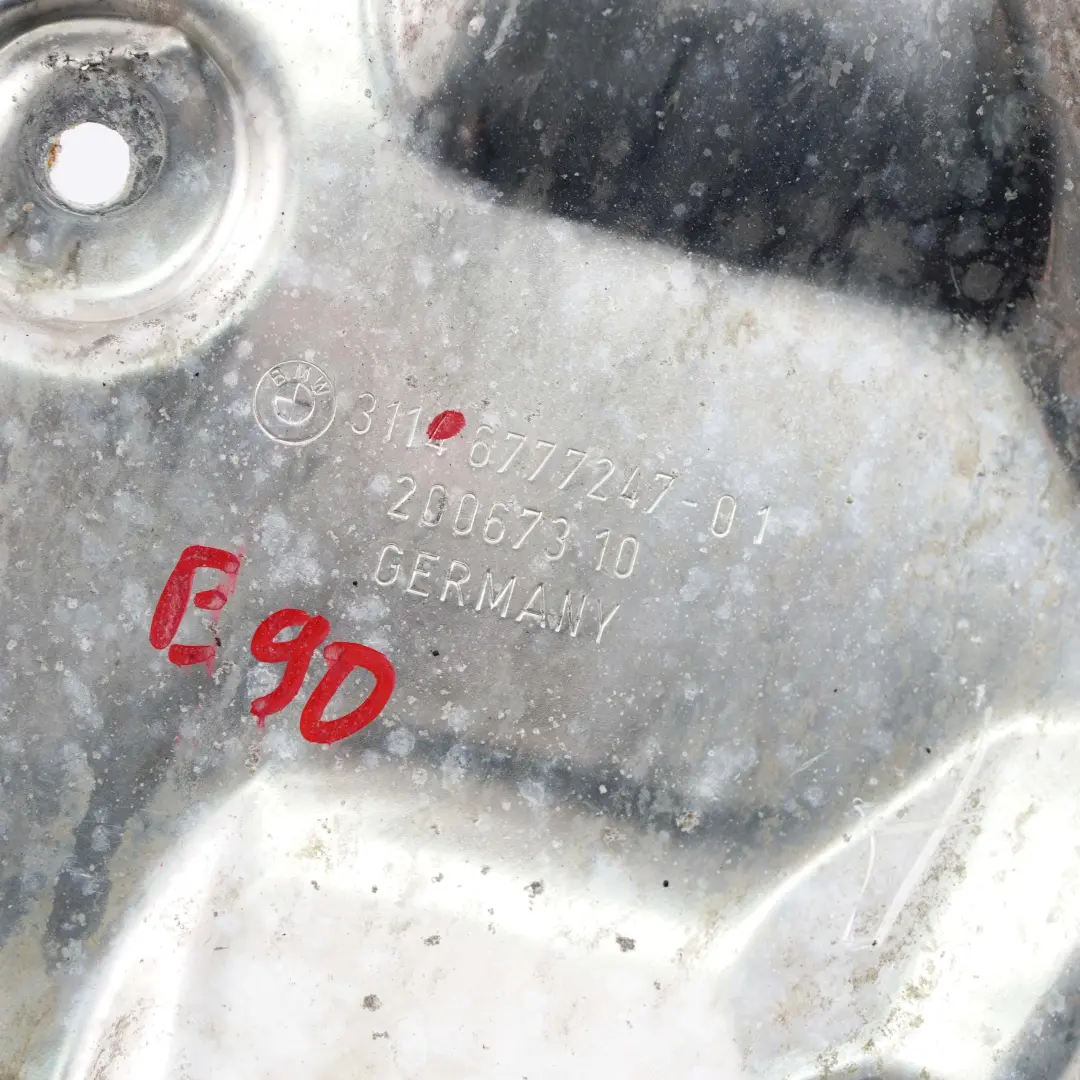 BMW X1 E84 xDrive Front Axle Support Subframe Heat Resistant Plate - SKU 6777247 - Part number 6777247