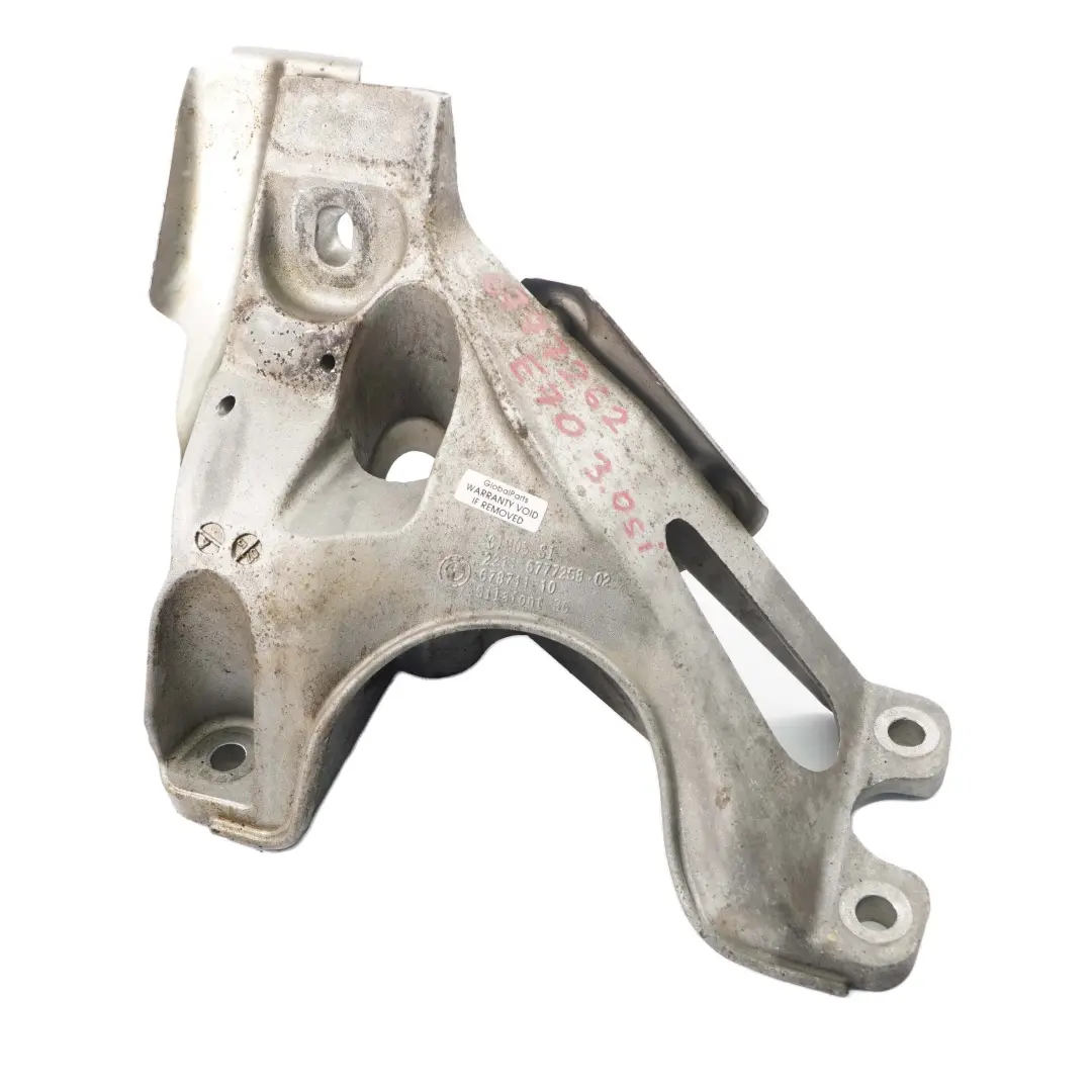 BMW X5 E70 3.0si N52N Support de support de boite de vitesses droite 6777258 - SKU 6777262 - Numéro de pièce 6777262