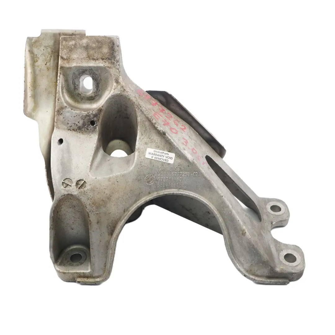 BMW X5 E70 3.0si N52N Support de support de boite de vitesses droite 6777258 - SKU 6777262 - Numéro de pièce 6777262